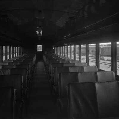 Photograph, Canadian National Railways (CNR) Oil Electric Car No. 15817.