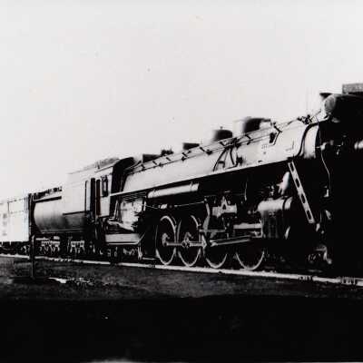 Photograph, CNR Steam Engine 6235