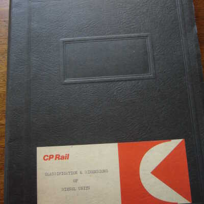 CP Rails Freight Equipment Data Book
