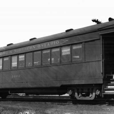Photograph, Temiskaming & Northern Ontario Railroad Passenger Rolling Stock, 1002.