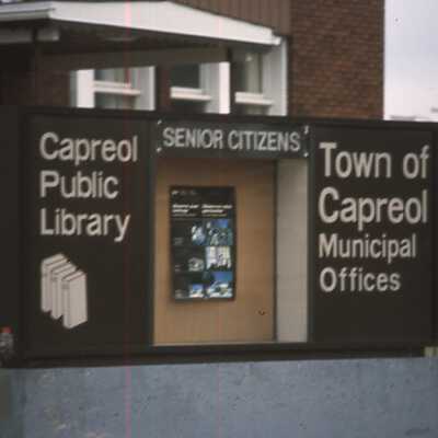 Photograph, Capreol Public Library, Municipal Offices.