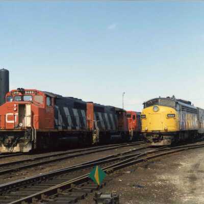 Photograph, Capreol, Ontario, April 18, 1989.