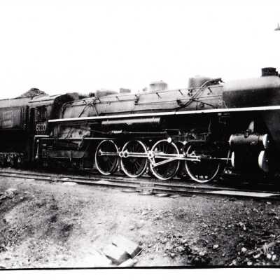 Photograph, CNR Steam Engine 6110