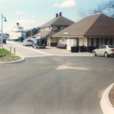 Photograph, CNR Muskoka Wharf Station, Gravenhurst, Ontario.