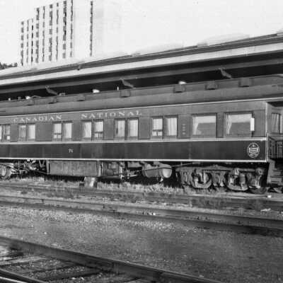 Photograph - Canadian National passenger car no. 76