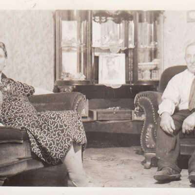 Photograph- "Mr. Gilbert at Sellwood"