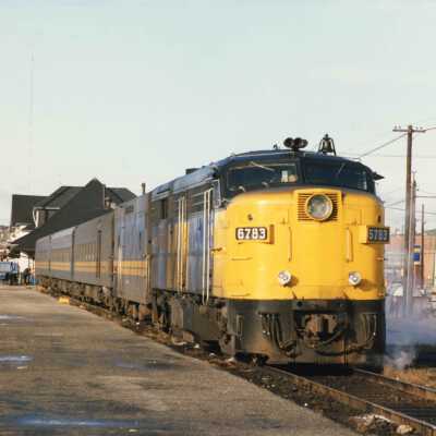 Photograph, VIA Rail Engine 6783.