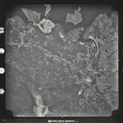 Photograph, Aerial Shots, Canadian National Railway, Unknown Location.