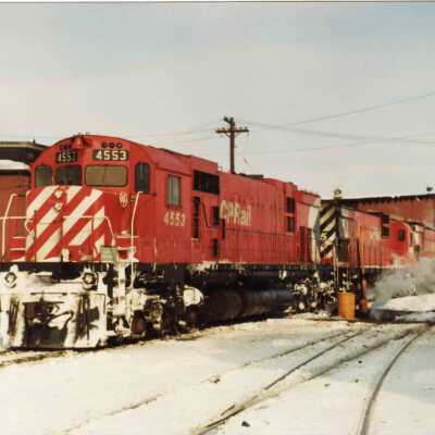 Photograph, Century 630 At Sudbury, February 13, 1982.