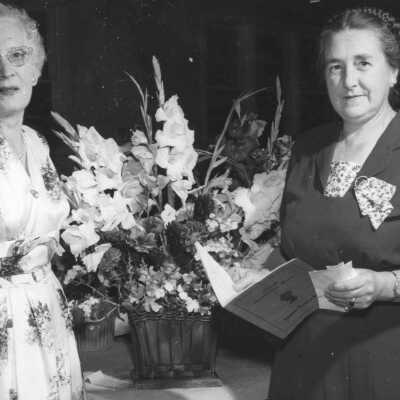 Photograph, Mrs. Lalonde, Mrs. Laury.