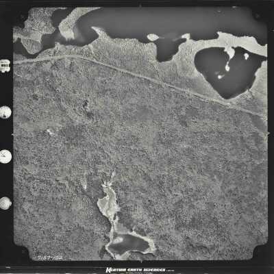 Photograph, Aerial Shots, Canadian National Railway, Unknown Location.