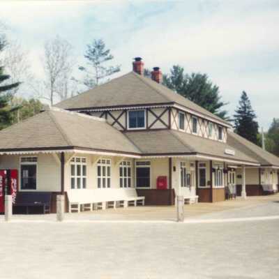 Photograph, CNR Muskoka Wharf Station, Gravenhurst, Ontario.