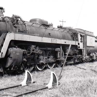 Photograph, CNR Locomotive 6070.