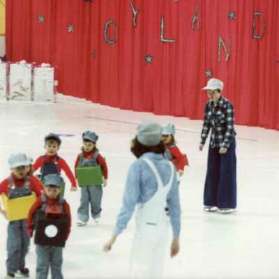 Photograph, Capreol Figure Skaters, Toyland, Train Conductors.