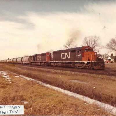Photograph, Salt Train, Hamilton, Ontario.