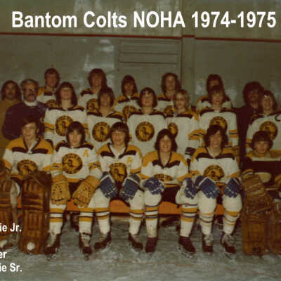 Photograph, 1974-75 Capreol Colts.
