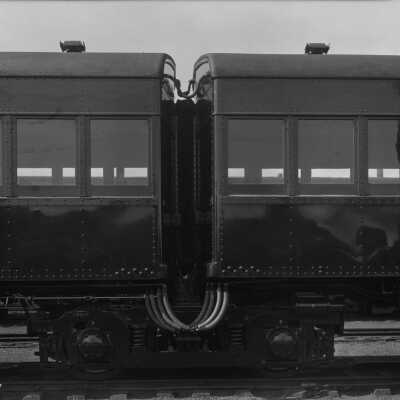 Photograph, Canadian National Railways (CNR) Oil Electric Car No. 15817.