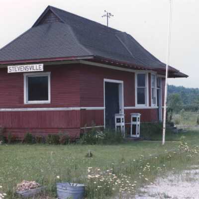 Photograph, CNR Station, Stevensville, Ontario, Canada.