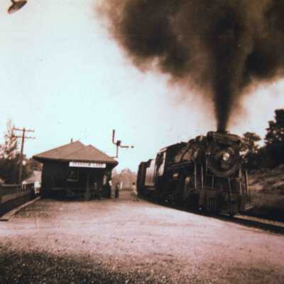 Photograph, CNR Station at Sparrow Lake, Ontario.