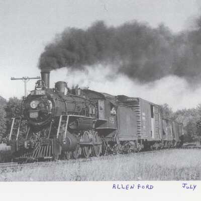Photograph, CNR Station, Allenford, Ontario, Canada.
