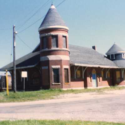 Photograph, CNR Station, Goderich, Ontario, Canada.