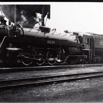 Photograph, CNR Locomotive 6076