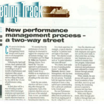 Newsletter, Keeping Track, April 1994, Volume 29, Number 3
