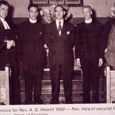 Photograph, Trinity United Church Clergy, 1950.