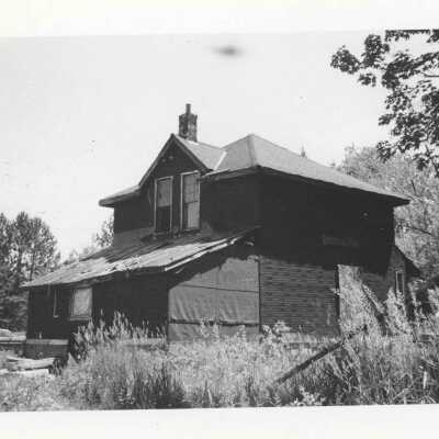 Photograph, CNR Station at Southwood, Ontario.