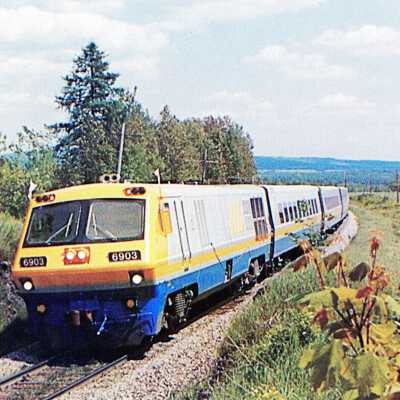 Photograph, VIA Rail LRC Engine 6903.