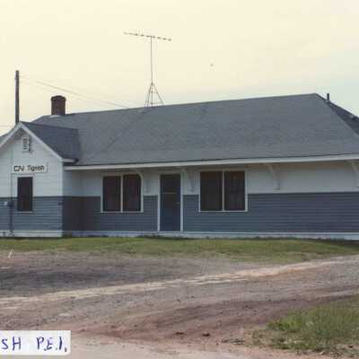Photograph, CNR Station at Tignish, PEI.