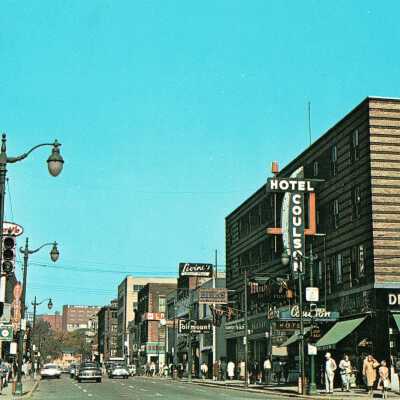 Photograph, Larch Street, Sudbury, Ontario.