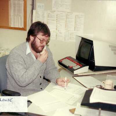 Photograph, Roger Lalonde, Operator.