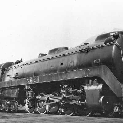 Photograph, CPR Locomotive 5924.