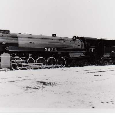 Photograph, CPR Locomotive 5935