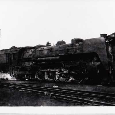 Photograph, CNR Steam Engine 6111