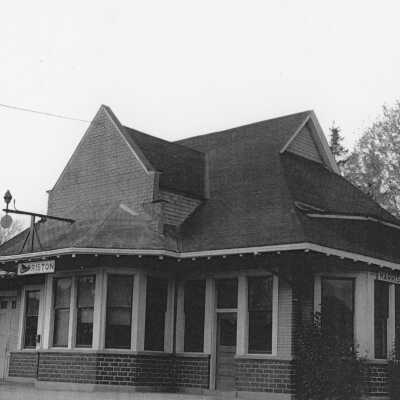 Photograph, CNR Station, Harriston, Ontario, Canada.