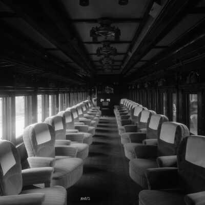Photograph, Canadian National Railways (CNR) Parlor car - interior.