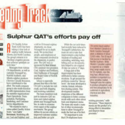 Newsletter, Keeping Track October 1994, Volume 30 Number 8