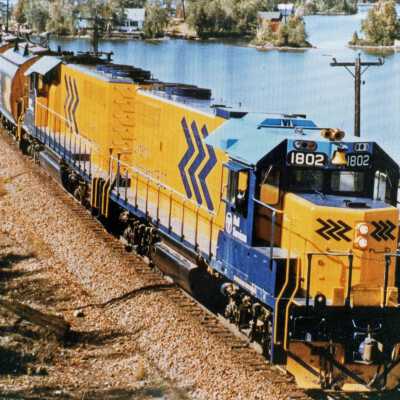 Photograph, ONR Locomotive 1802.