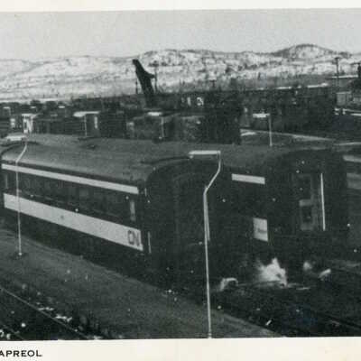 Photograph, CNR Yard, Capreol, Ontario.