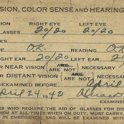 Back of Card