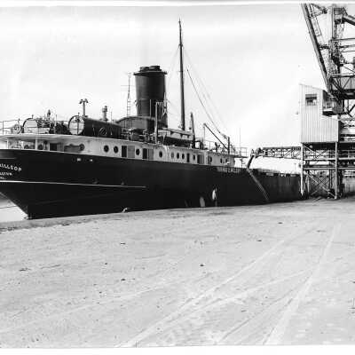Photograph - Thomas & Millshop being loaded at Depot Harbour