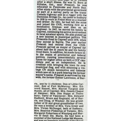 Document, Obituary,