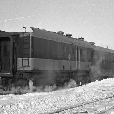 Photograph, Algoma Central Steam Generator cars.