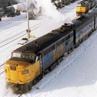 Photograph, VIA Locomotive 6767.