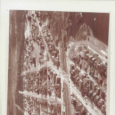 Downtown Capreol in the 1950s Aerial View