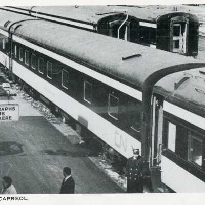 Photograph, CNR Station, Capreol, Ontario.