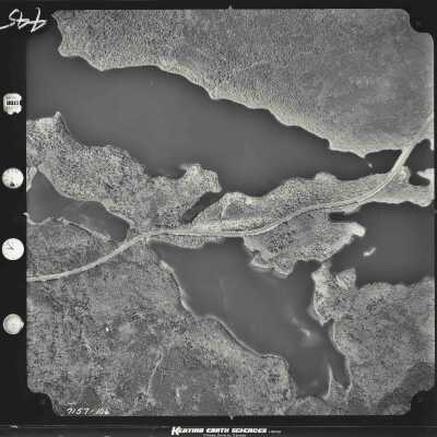 Photograph, Aerial Shots, Canadian National Railway, Unknown Location.