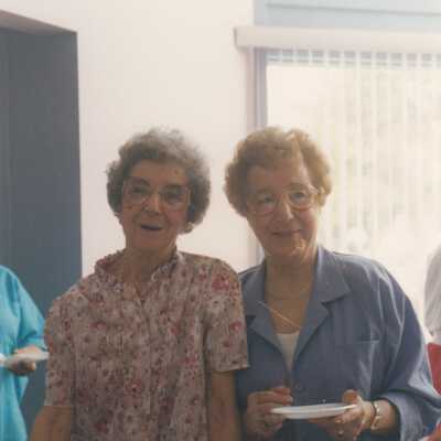 Photograph, Eda Fitzsimmons, Julie Christopher.